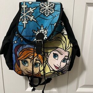 Loungefly Frozen Kids Backpack - Blue and Black